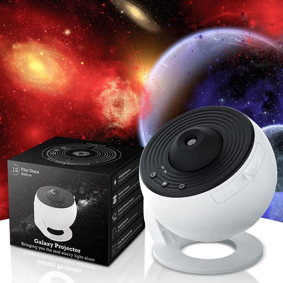 Explora el infinito con el proyector espacial planetario: ¡efectos del universo real ahora en tu habitación!